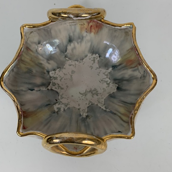 Ceramic dish from Italy 730/2 4.5” wide with handles. - Picture 5 of 6